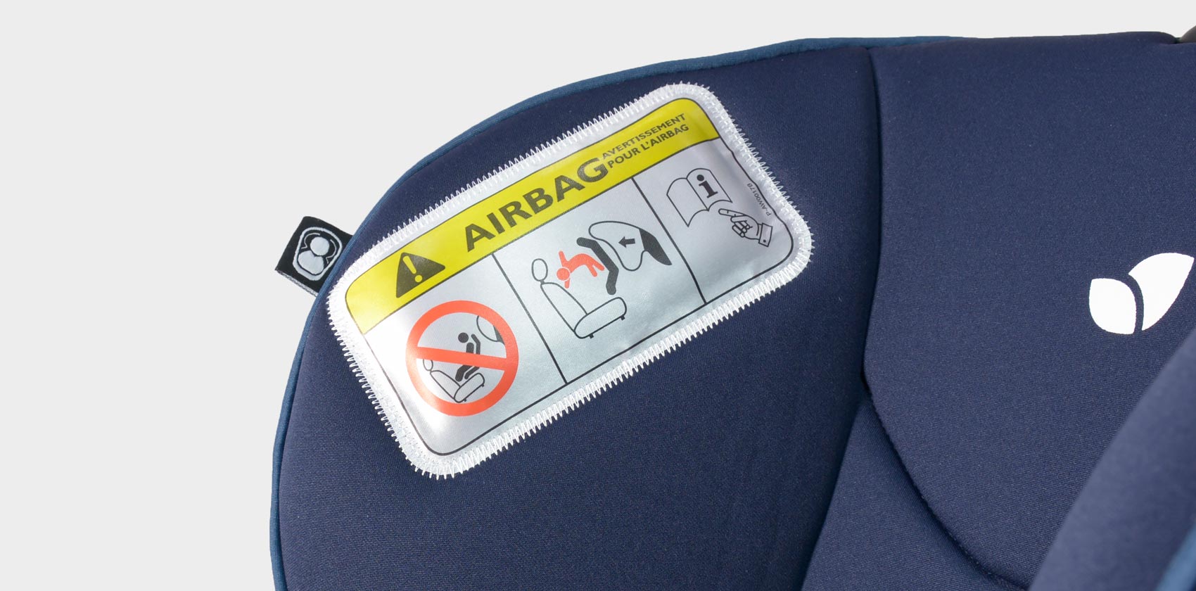 Joie Stages предупреждение о AIRBAG