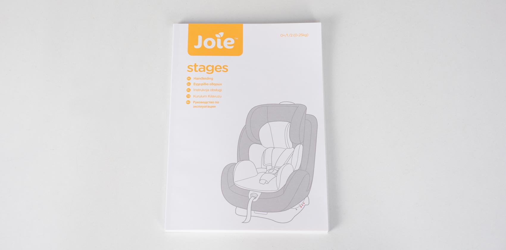 Joie Stages инструкция