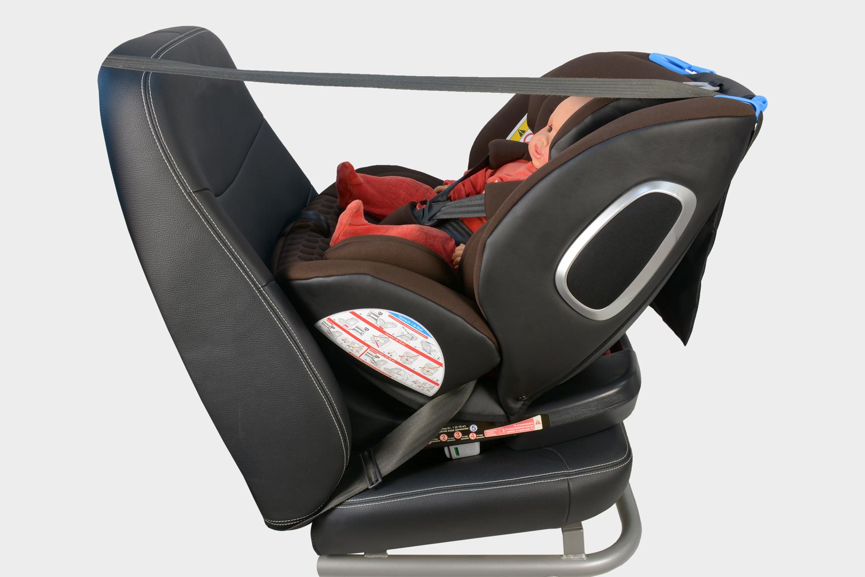 Kenga YB104A isofix Установка против хода движения: Группа 0 + (от рождения до 13-18 кг)