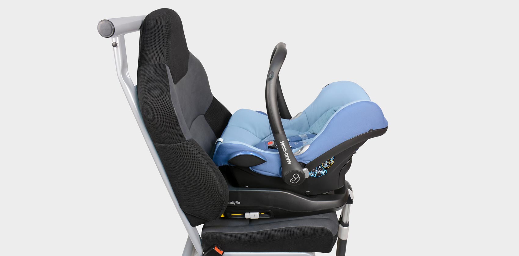 Maxi-Cosi CabrioFix & Maxi-Cosi Familyfix установка в автомобиле