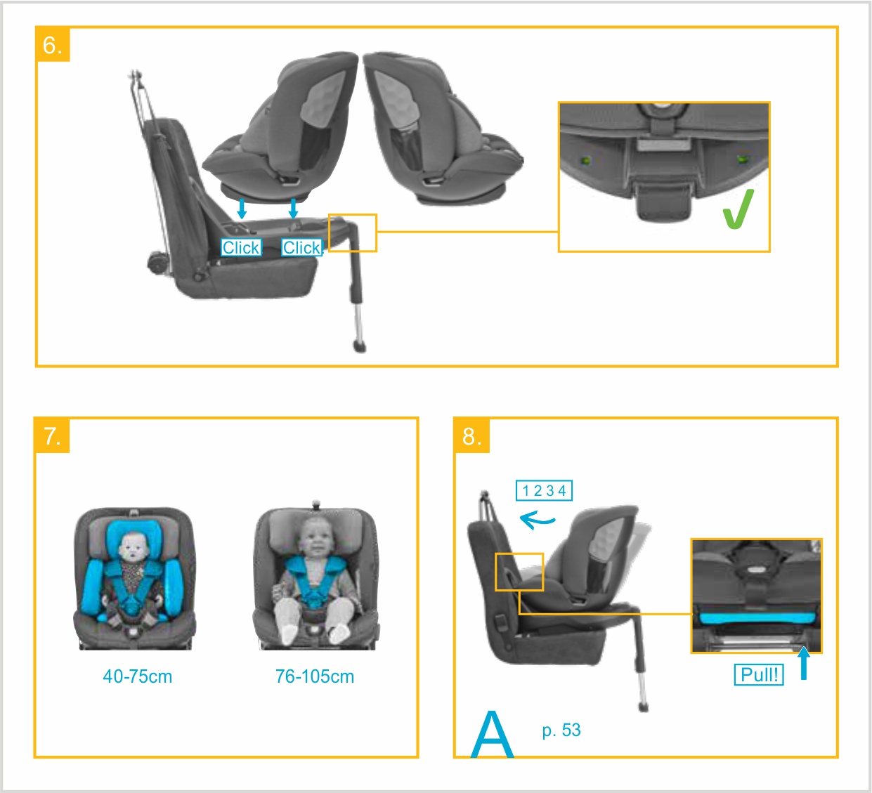 Инструкция к Maxi-Cosi Emerald Установка в автомобиле