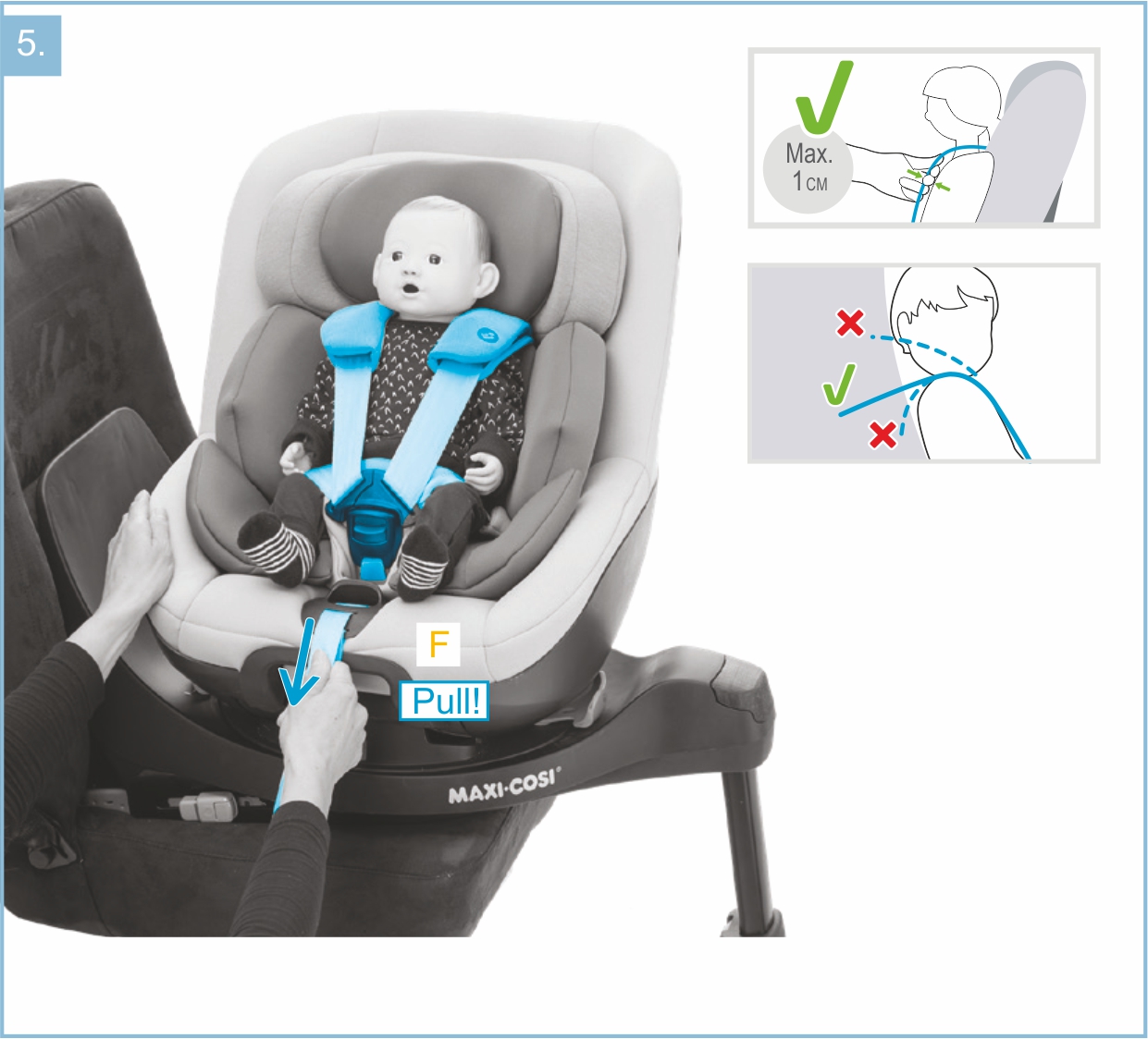 Инструкция к Maxi-Cosi Mica Pro Eco i-Size Регулировка ремней