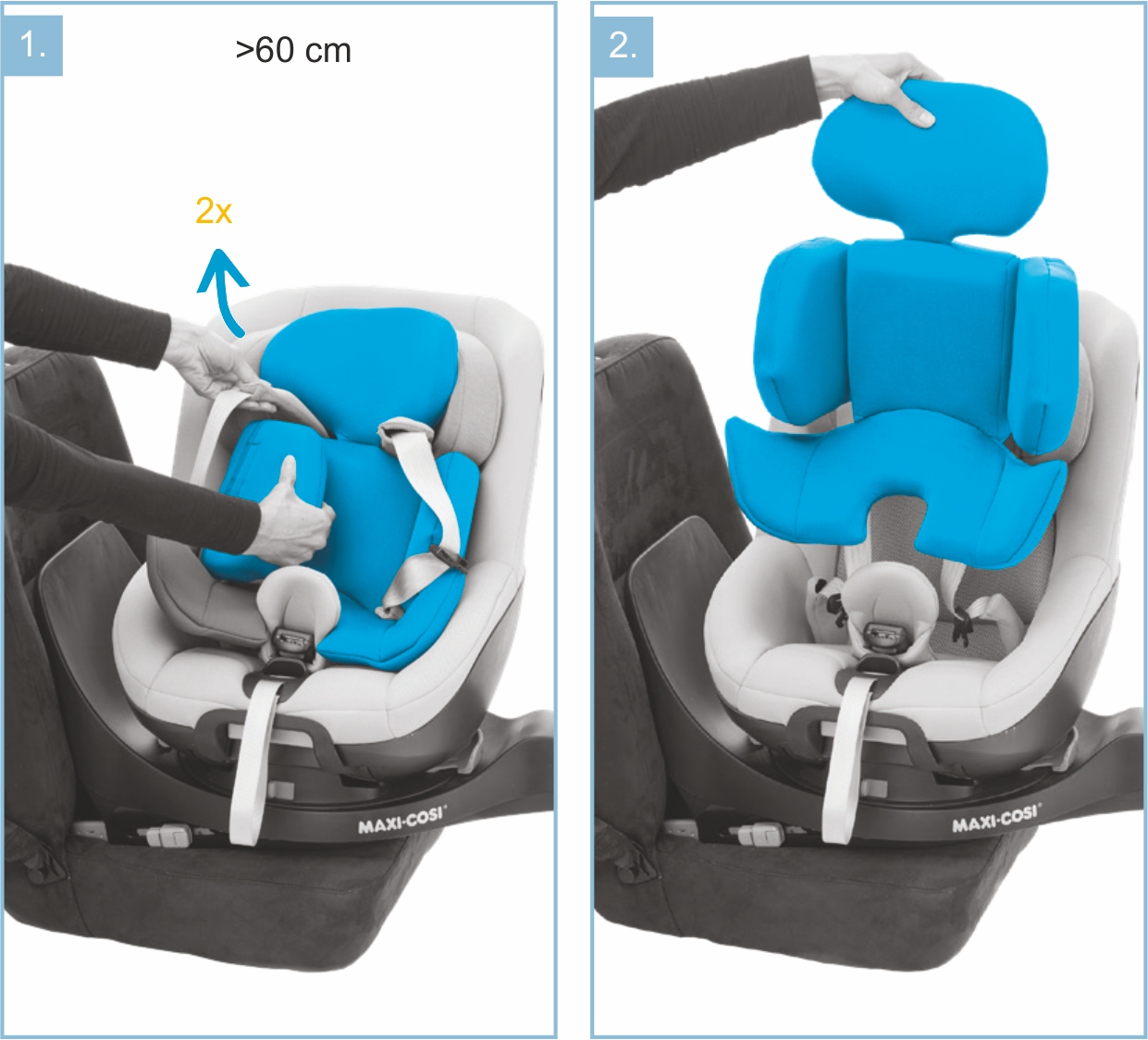 Инструкция к Maxi-Cosi Mica Pro Eco i-Size Регулировка ремней