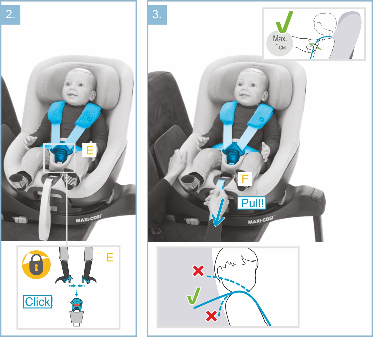 Инструкция к Maxi-Cosi Mica Pro Eco i-Size Регулировка ремней