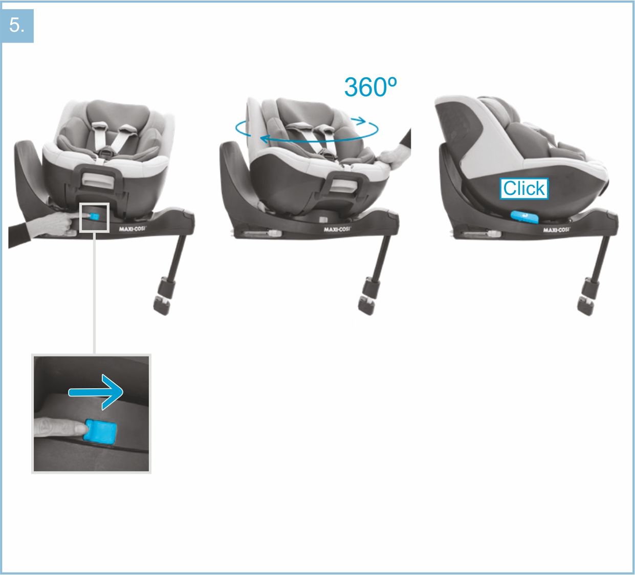 Инструкция к Maxi-Cosi Mica Pro Eco i-Size Функция вращения