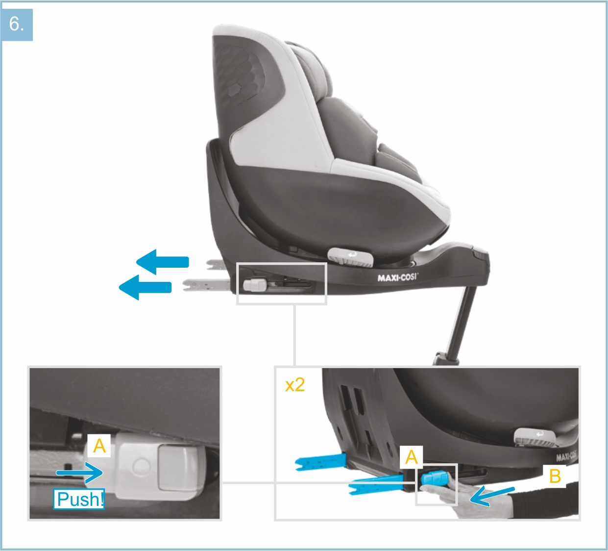 Инструкция к Maxi-Cosi Mica Pro Eco i-Size Установка в автомобиле