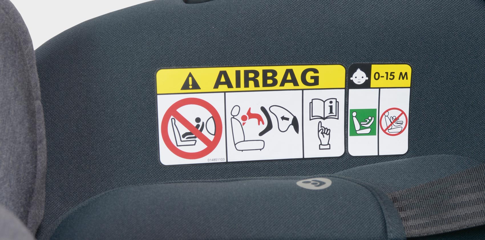 Maxi-Cosi Mica предупреждение по AIRBAG