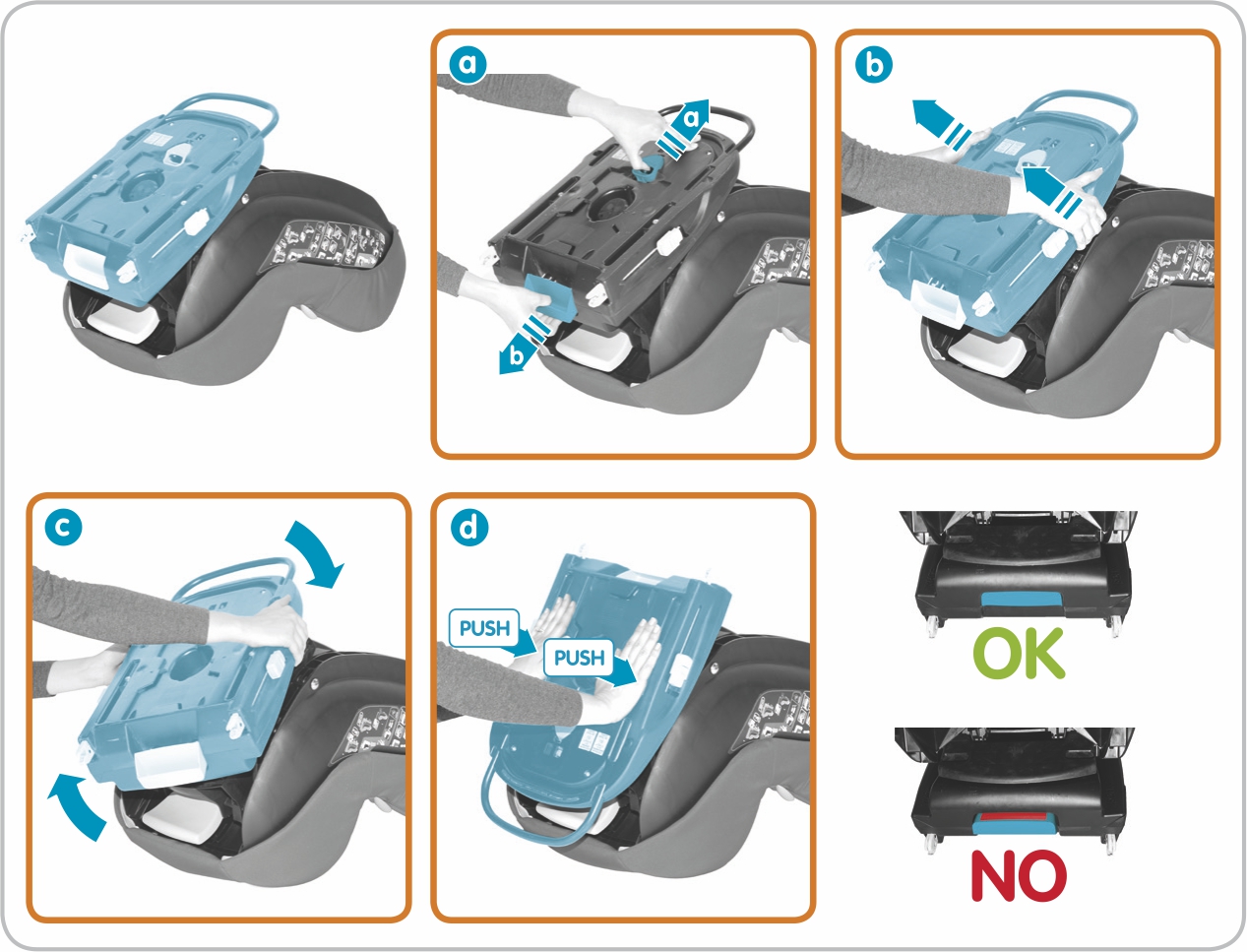 Инструкция к Maxi Cosi MiloFix Трансформация из группы 0+ в 1