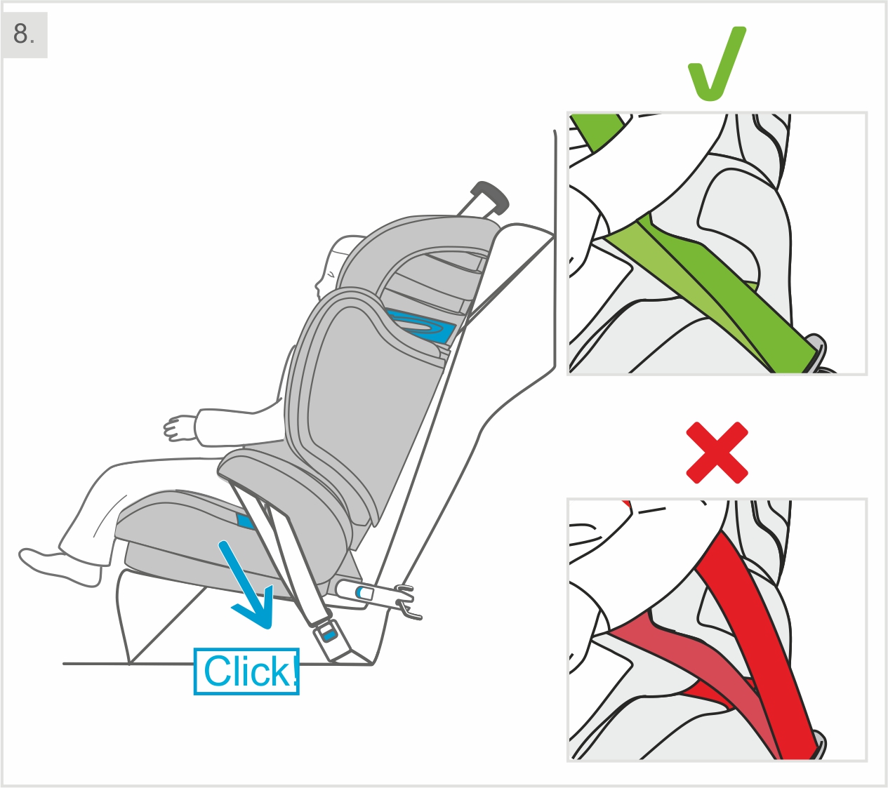 Инструкция к Maxi-Cosi Tanza Крепление ремнём + isofix