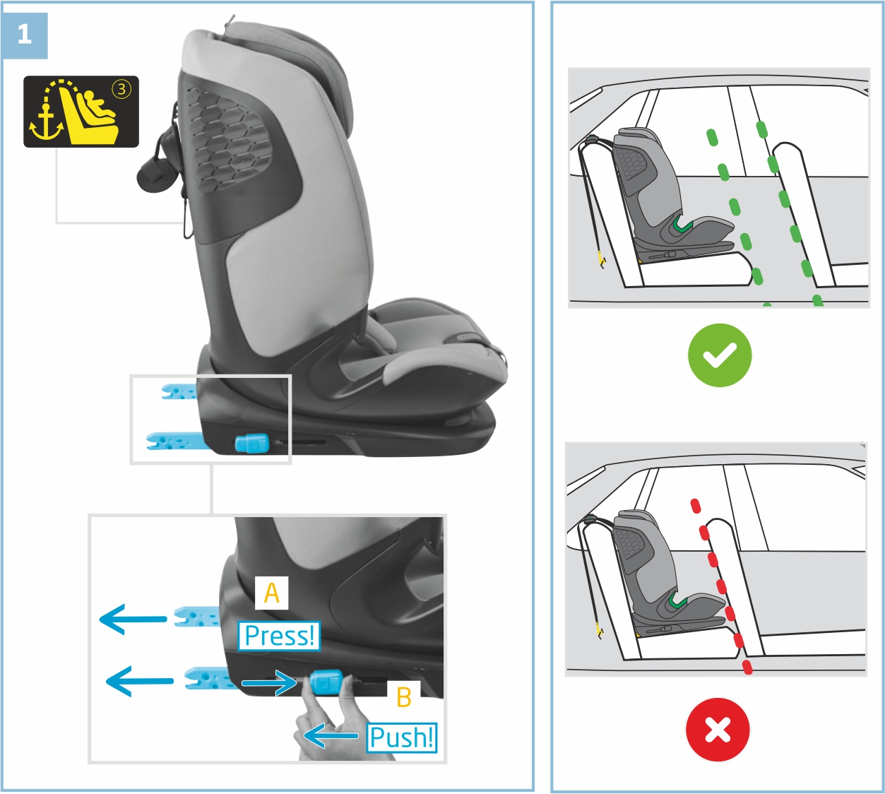 Инструкция к Maxi-Cosi Titan Pro i-Size Установка в автомобиле