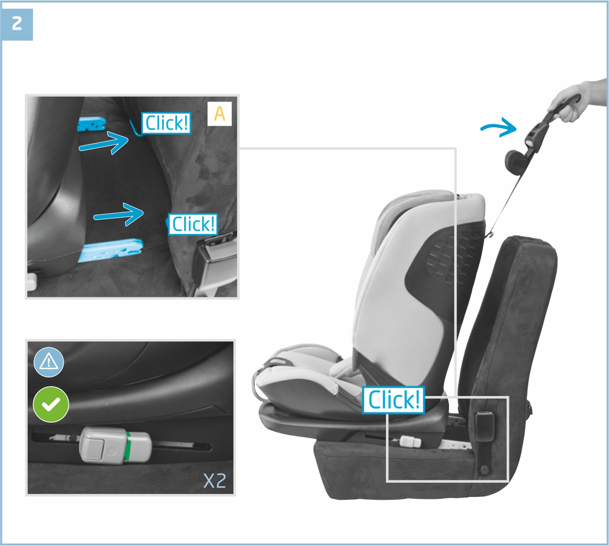 Инструкция к Maxi-Cosi Titan Pro i-Size Установка в автомобиле