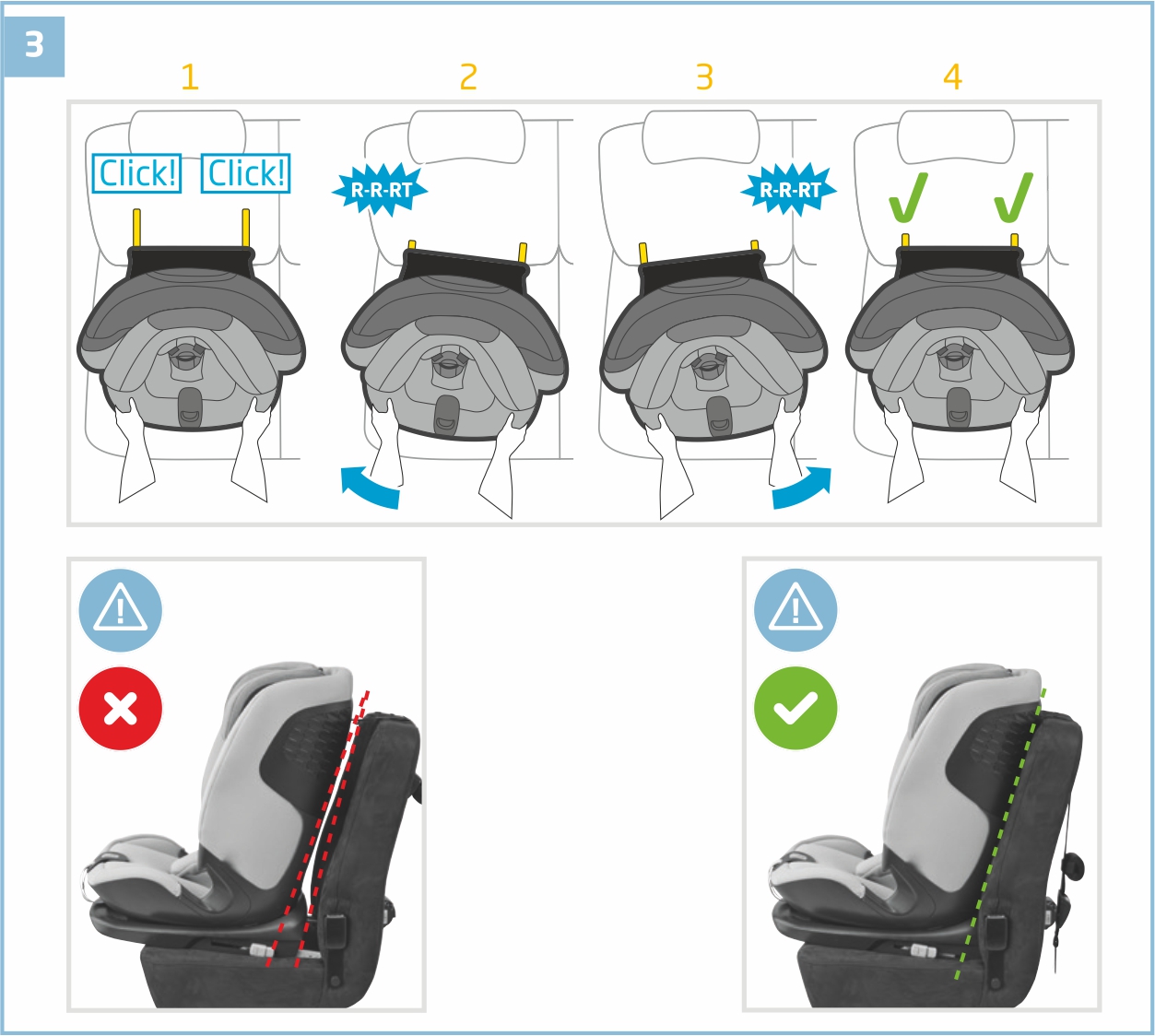 Инструкция к Maxi-Cosi Titan Pro i-Size Установка в автомобиле