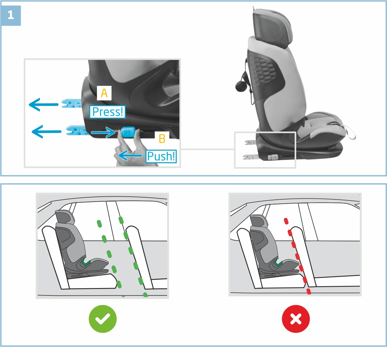 Инструкция к Maxi-Cosi Titan Pro i-Size Установка в автомобиле