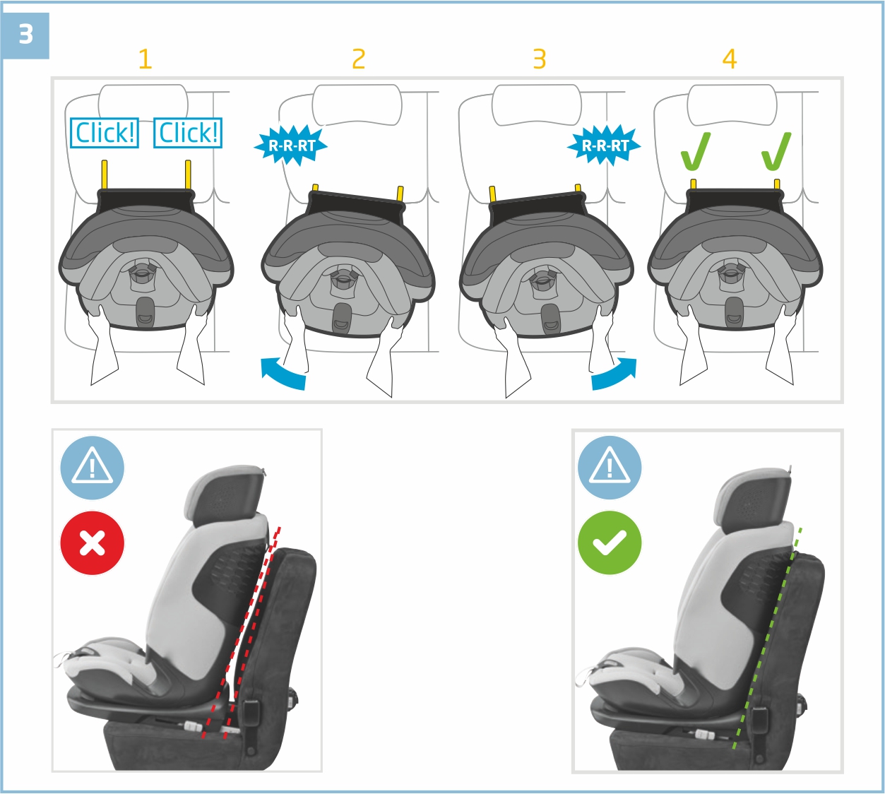 Инструкция к Maxi-Cosi Titan Pro i-Size Установка в автомобиле