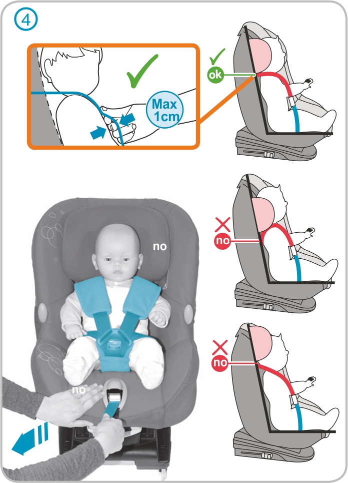 Инструкция к Maxi-Cosi Tobifix Фиксация ребёнка