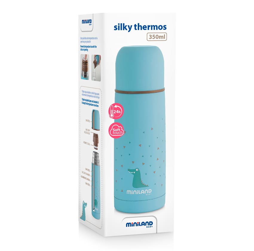 Miniland Термос для жидкостей Miniland Silky Thermos, 350 мл