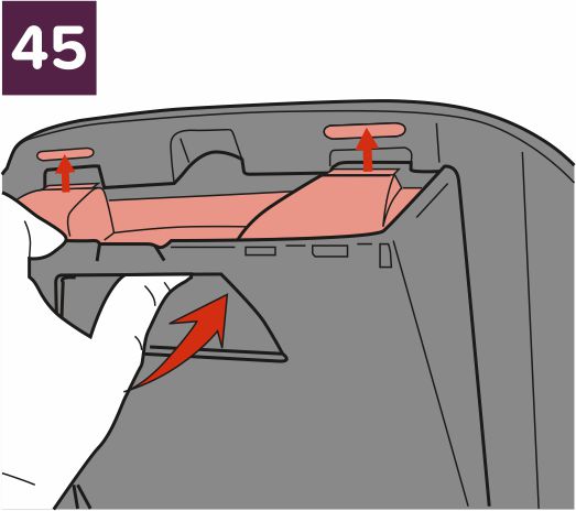 Инструкция к Nania i-Max Isofix Регулировка угла наклона