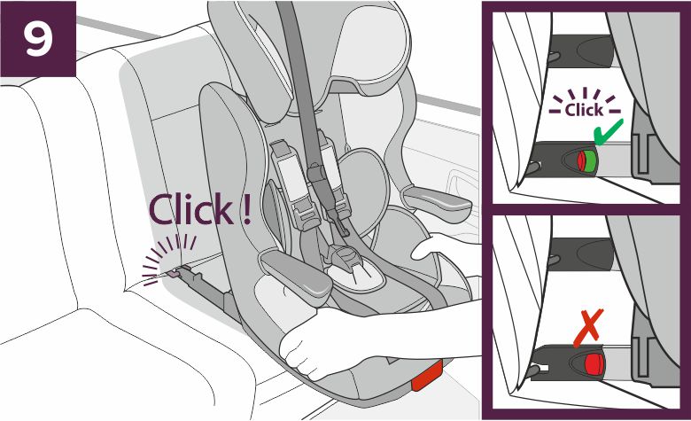 Инструкция к Nania i-Max Isofix Установка