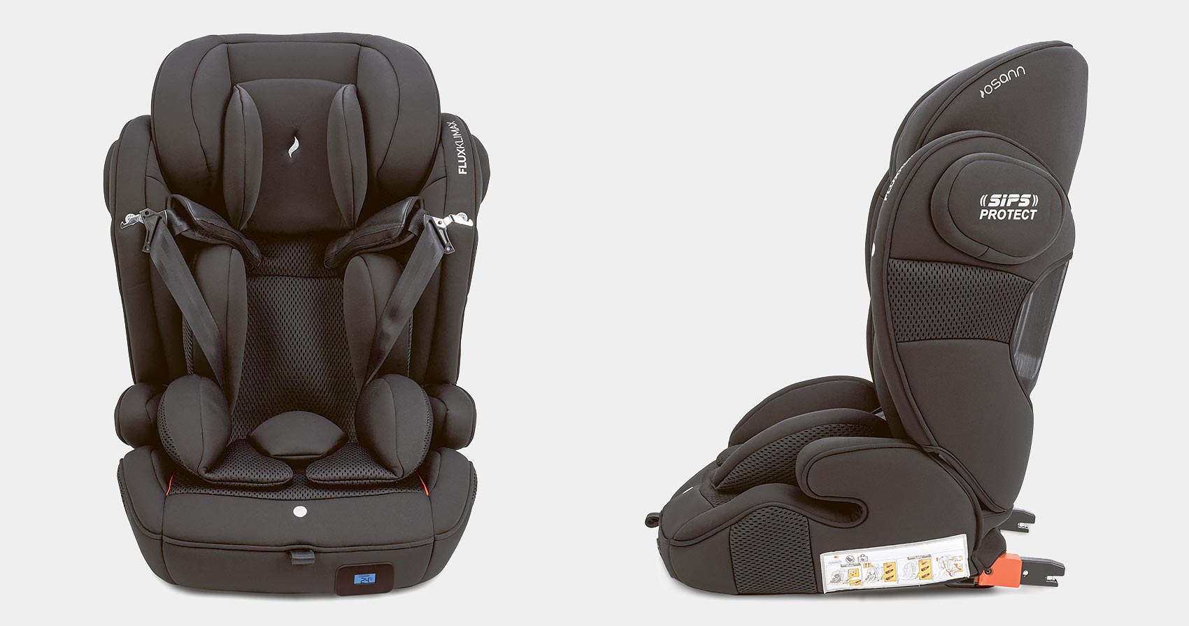 Osann Flux Isofix Klima - вид спереди и сбоку