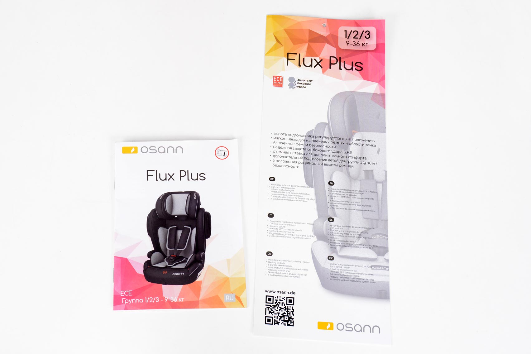 Osann Flux Plus инструкция