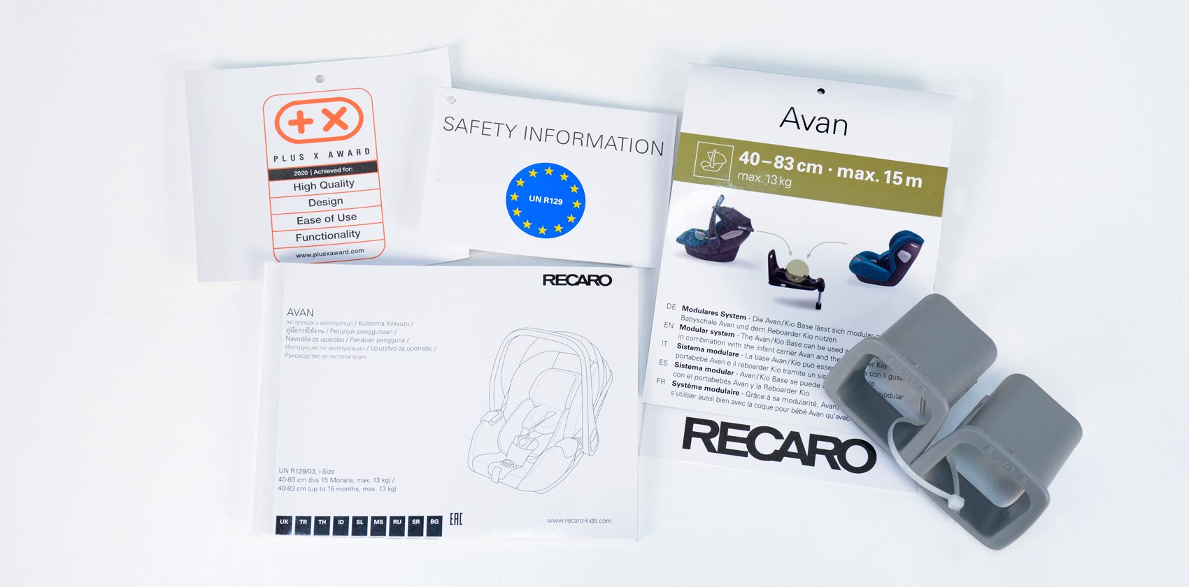 Recaro Avan инструкции