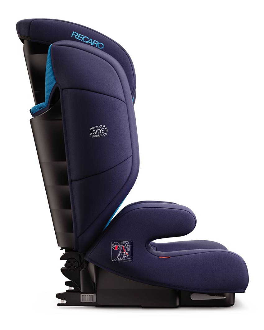 Recaro Monza Nova Evo - вид сбоку