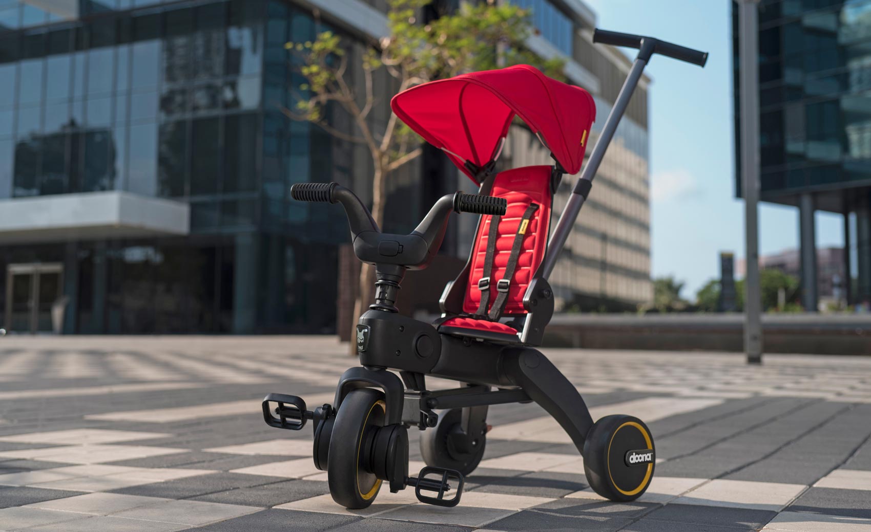 Складной трехколесный велосипед Doona Liki Trike