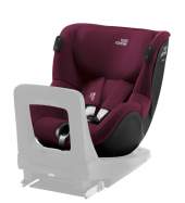 Britax Römer Dualfix isense Burgundy Red