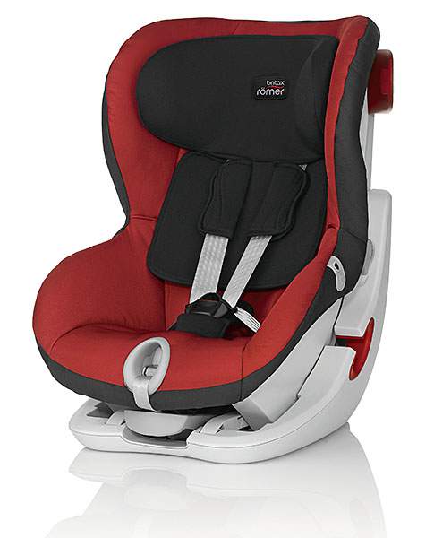 Автокресло Britax Romer King II + Organiser Chili Pepper (Trendline)