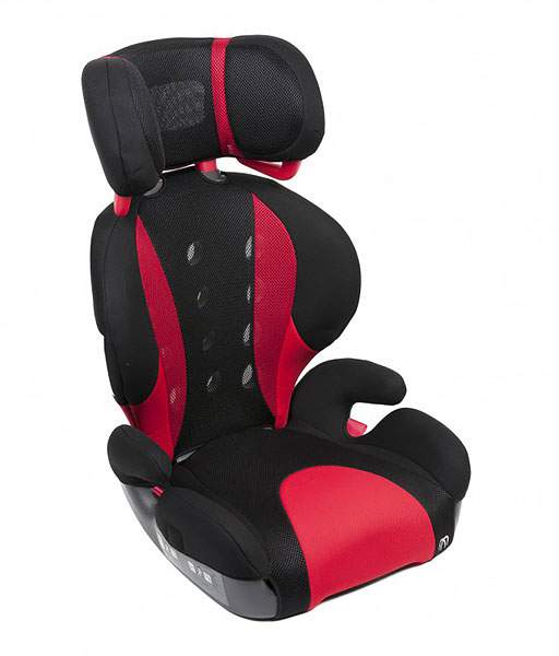 Автокресло CarMate Saratto Highback Junior Quattro Black Red