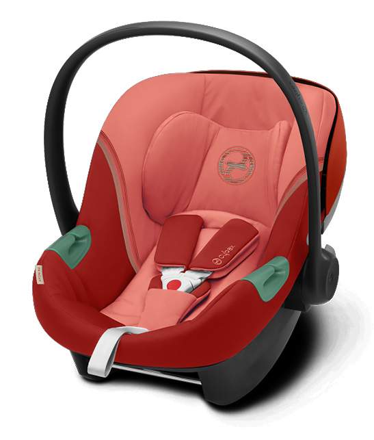 Автокресло Cybex Aton S2 i-Size Hibiscus Red