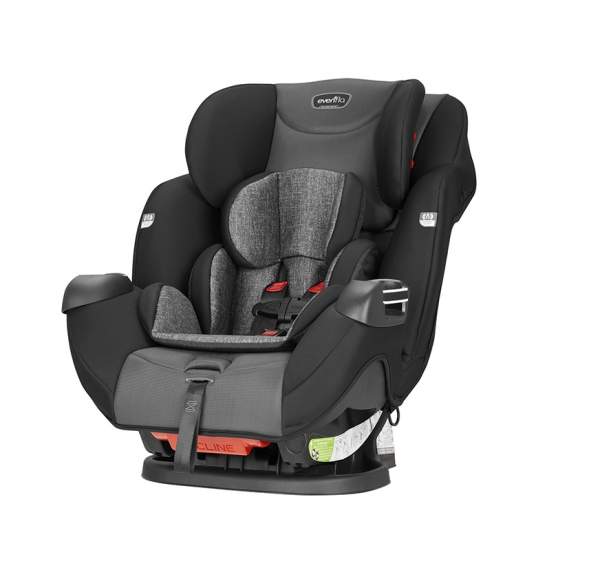 Автокресло Evenflo Symphony e3 LX Platinum Series Charcoal Shadow