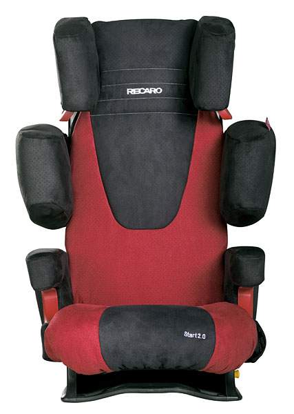 Автокресло Recaro Start 2.0 Cherry/Black (замша)