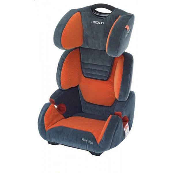 Автокресло Recaro Style Grey/Pepper (микрофибра)