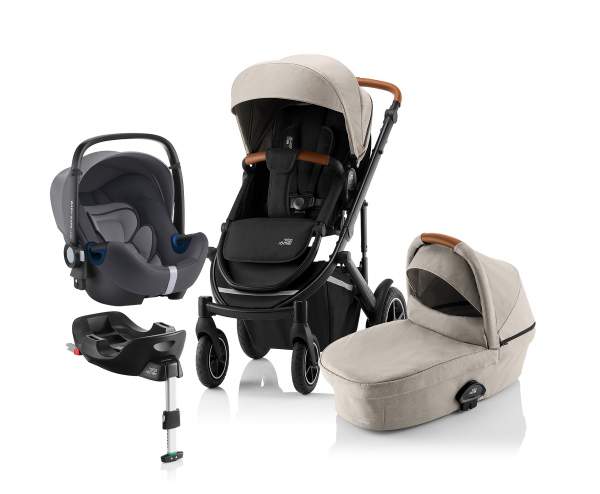 Коляска Britax Romer Smile III 3 в 1 Plus Pure Beige