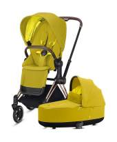 Cybex Priam III 2 в 1 Rose Gold / Mustard Yellow