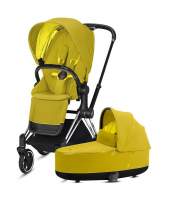 Cybex Priam III 2 в 1 Chrome Black / Mustard Yellow