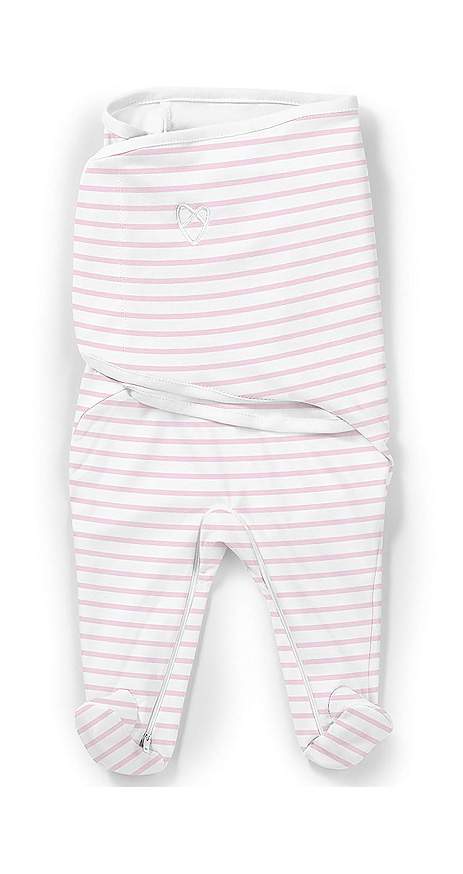 Конверт Summer Infant SwaddleMe Footsie Белый/розовые полоски