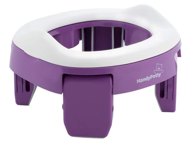 Складной горшок Roxy-Kids HandyPotty фиолетовый (HP-250M)